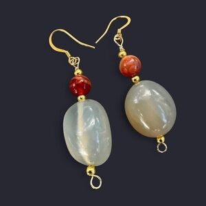 Agate Dangle Earrings